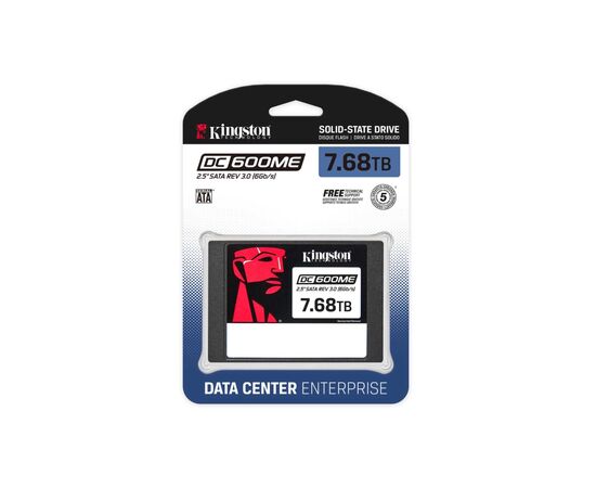 Накопитель SSD 2.5" 7.68TB Kingston (SEDC600ME/7680G), изображение 3