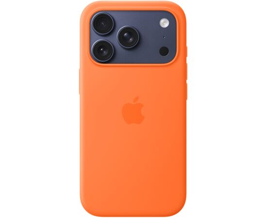Чохол до мобільного телефона Apple Silicone iPhone 17 Pro Orange Model A3559 (MGFE4ZM/A), зображення 2