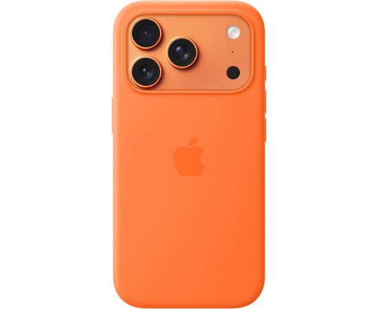Чохол до мобільного телефона Apple Silicone iPhone 17 Pro Orange Model A3559 (MGFE4ZM/A), зображення 3