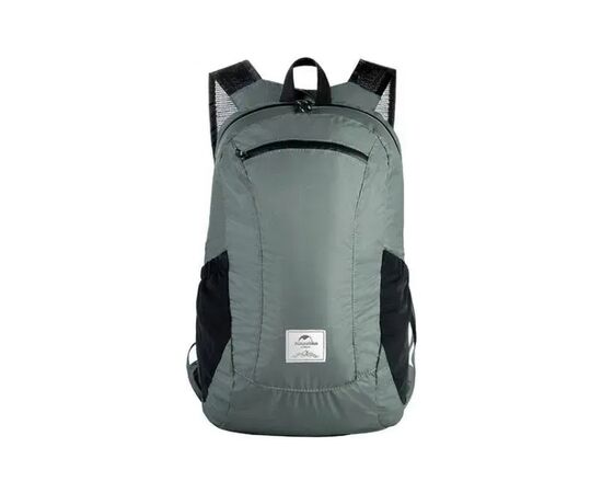 Рюкзак туристичний Naturehike Ultralight NH17A012-B, 18 л, сірий (6927595718667)