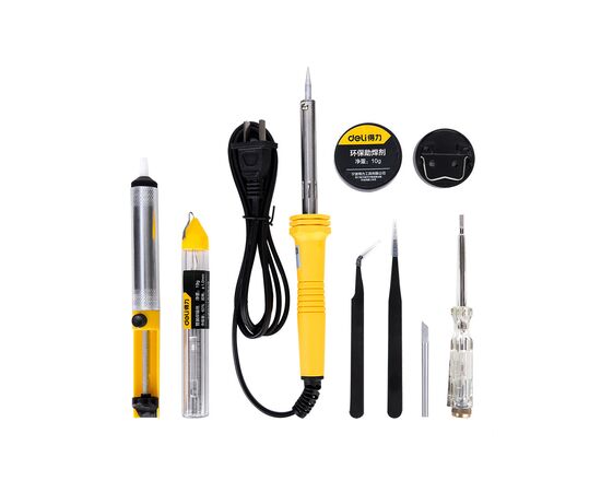 Паяльник электрический Deli 40W (DL393009)