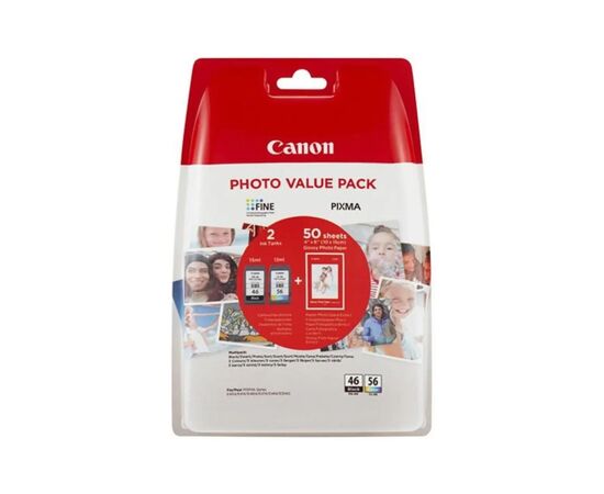 Картридж Canon PG-46 + CL-56 + Paper (Value Pack) carton box (9059B006)