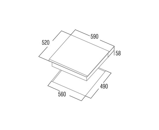 Варочная поверхность Cata IB 6324E2 BK (08063119), изображение 3
