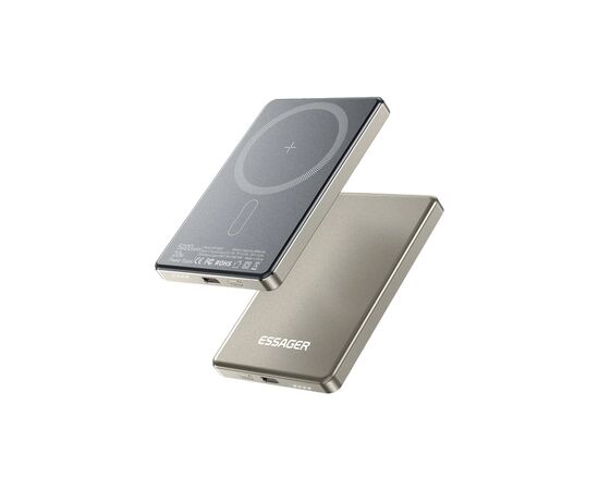 Батарея универсальная Essager 5000mAh Cross-border magnetic 20W PD QC/3.0 (EDY5K-YJ0A-Z), изображение 4