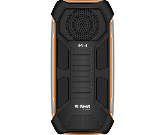 Мобильный телефон Sigma X-style 323 RAIN Black-Orange (4827798885727), изображение 3
