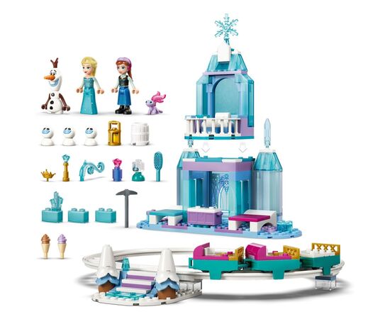 Конструктор LEGO Disney Princess Ледяной дворец Эльзы и веселое катание на санках (43281), изображение 3
