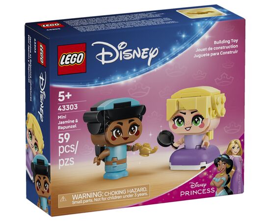 Конструктор LEGO Disney Princess Минипринцессы Жасмин и Рапунцель (43303)