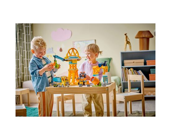 Конструктор LEGO DUPLO Town 3-в-1 Строительная площадка и техника (10476), изображение 10
