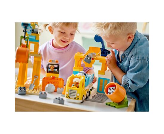 Конструктор LEGO DUPLO Town 3-в-1 Строительная площадка и техника (10476), изображение 11