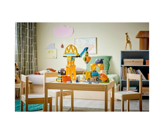 Конструктор LEGO DUPLO Town 3-в-1 Строительная площадка и техника (10476), изображение 12