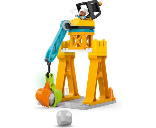 Конструктор LEGO DUPLO Town 3-в-1 Строительная площадка и техника (10476), изображение 7