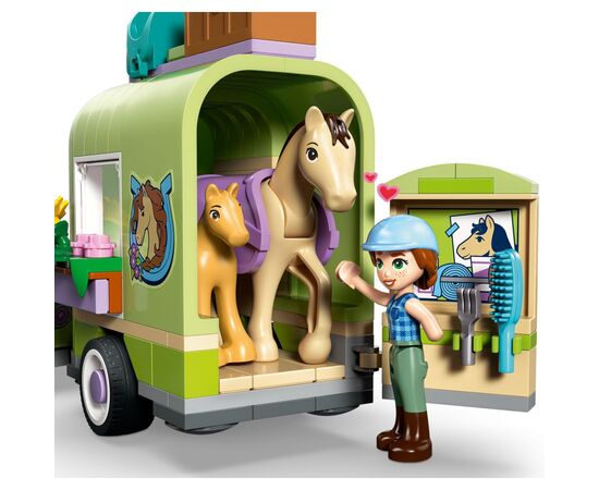 Конструктор LEGO Friends Прицеп для лошади и жеребенка (42695), изображение 6