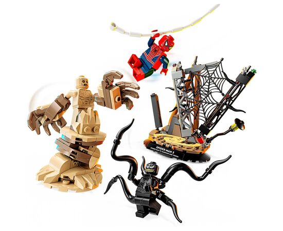 Конструктор LEGO Super Heroes Легендарное сражение: Человек-паук vs. Песчаный человек (76334), изображение 4
