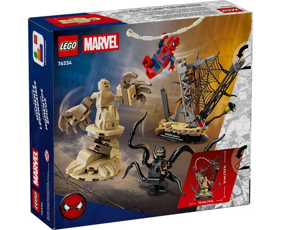 Конструктор LEGO Super Heroes Легендарное сражение: Человек-паук vs. Песчаный человек (76334), изображение 6