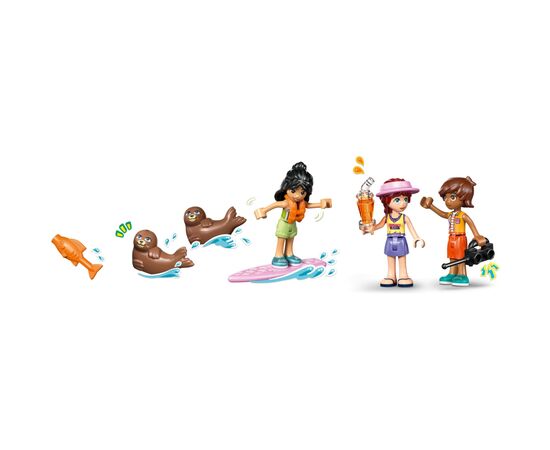 Конструктор LEGO Friends Пляжный домик с морскими котиками (42699), изображение 4