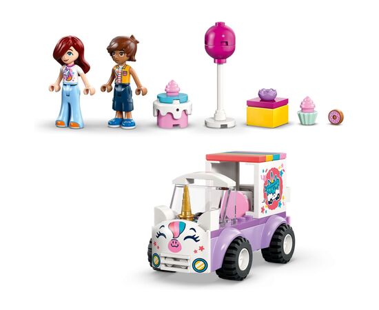 Конструктор LEGO Friends Автомобиль для доставки тортов с единорогами (42675), изображение 3