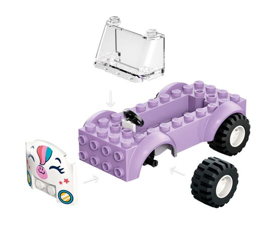 Конструктор LEGO Friends Автомобиль для доставки тортов с единорогами (42675), изображение 4