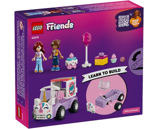 Конструктор LEGO Friends Автомобиль для доставки тортов с единорогами (42675), изображение 6