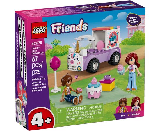 Конструктор LEGO Friends Автомобиль для доставки тортов с единорогами (42675)