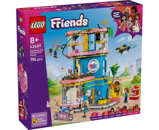 Конструктор LEGO Friends Клубный дом друзей HLC (42689)