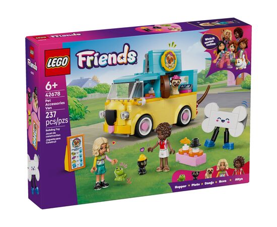 Конструктор LEGO Friends Фургон с аксессуарами для питомцев (42678)