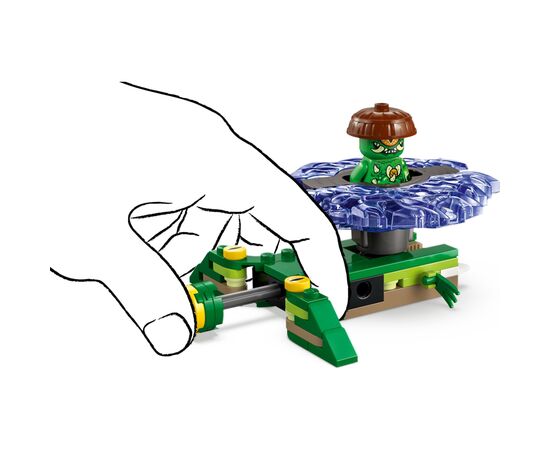 Конструктор LEGO Ninjago Нія проти спінера монстра-мутанта (71849), зображення 4