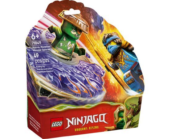Конструктор LEGO Ninjago Нія проти спінера монстра-мутанта (71849)