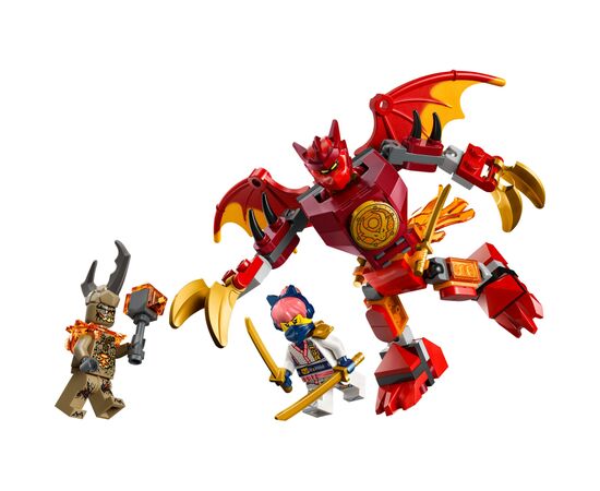 Конструктор LEGO Ninjago Боевой набор работа Дракона Кая (71851), изображение 2