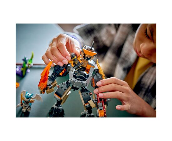 Конструктор LEGO Ninjago Робот Коула для миссии и Дракон Зейн (71854), изображение 10