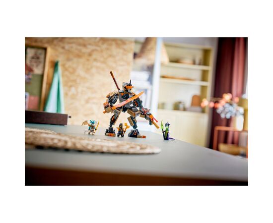Конструктор LEGO Ninjago Робот Коула для миссии и Дракон Зейн (71854), изображение 11