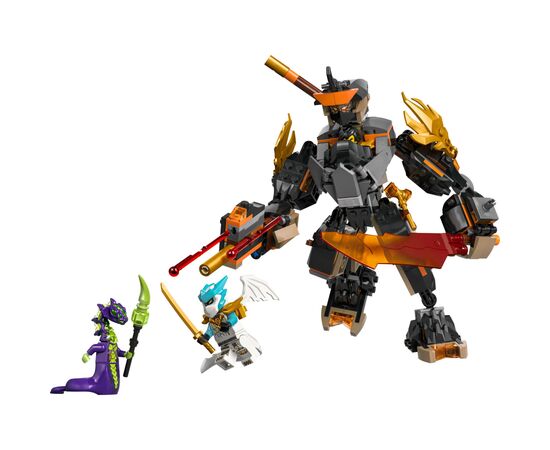 Конструктор LEGO Ninjago Робот Коула для миссии и Дракон Зейн (71854), изображение 2