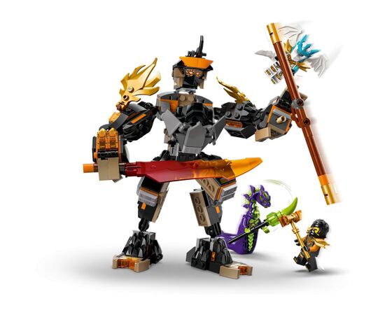 Конструктор LEGO Ninjago Робот Коула для миссии и Дракон Зейн (71854), изображение 3