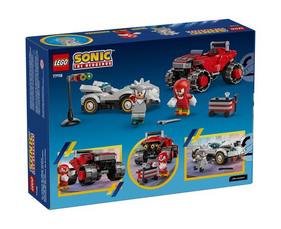 Конструктор LEGO Sonic Автомобиль Сильвера vs. монстр грузовика Наклза (77118), изображение 9