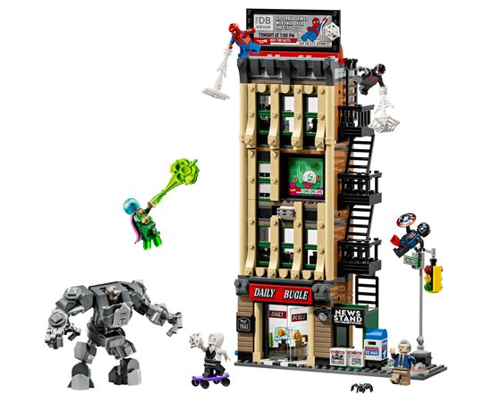 Конструктор LEGO Super Heroes Людина-павук проти Містеріо: Дейлі Б'юґл (76342), зображення 2