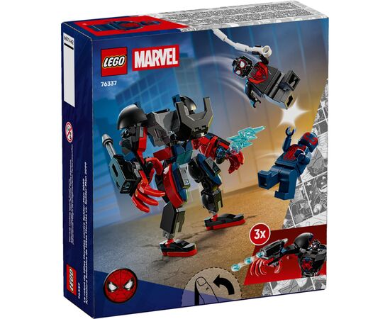 Конструктор LEGO Super Heroes Робот Майлза Моралеза vs. Человек-паук 2099 (76337), изображение 6