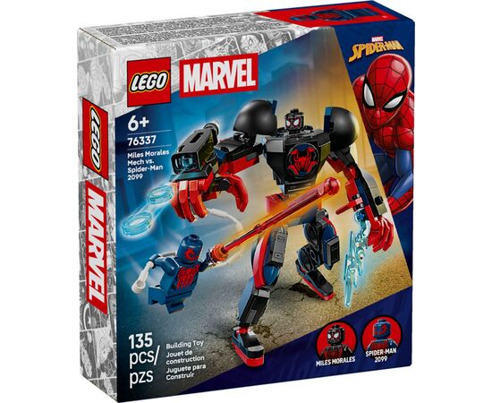 Конструктор LEGO Super Heroes Робот Майлза Моралеза vs. Человек-паук 2099 (76337)