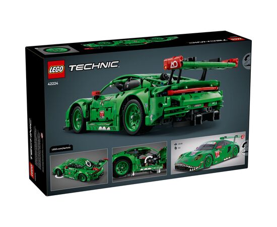 Конструктор LEGO Technic Автомобиль Porsche 911 GT3 R REXY AO Racing (42224), изображение 8