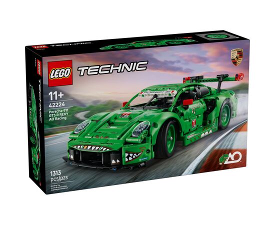 Конструктор LEGO Technic Автомобиль Porsche 911 GT3 R REXY AO Racing (42224)