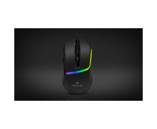 Мишка REAL-EL RM-530 USB Black (EL123200053), зображення 10
