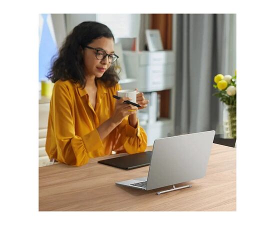 Подставка для ноутбука Ugreen LP846 Invisible Portable Desktop Laptop Stand 13-16" Silver (45415), изображение 5