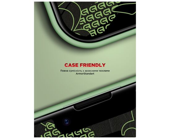 Скло захисне Armorstandart Icon Apple iPhone 16e / 14 / 13 / 13 Pro Black (ARM79553), зображення 7