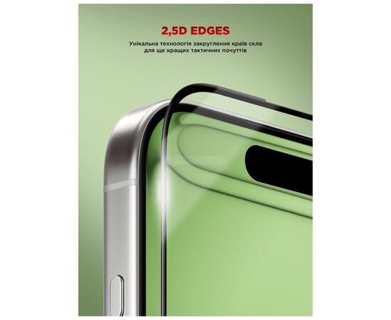 Стекло защитное Armorstandart Icon Apple iPhone 17 Pro Black (ARM88499), изображение 9