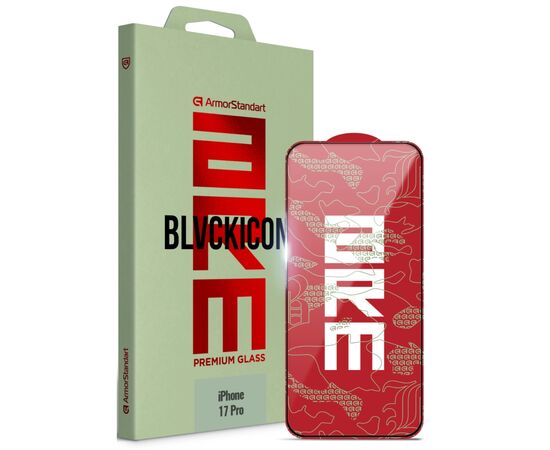 Стекло защитное Armorstandart Icon Apple iPhone 17 Pro Black (ARM88499)