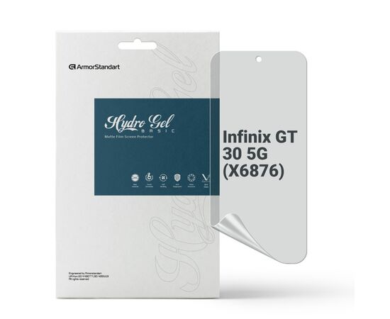 Пленка защитная Armorstandart hydrogel Matte Infinix GT 30 5G (X6876) (ARM89350)