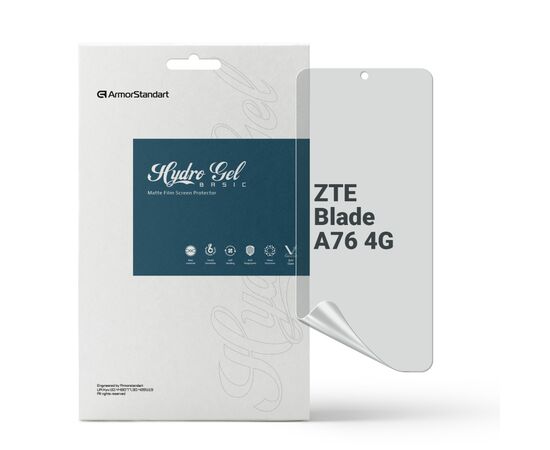 Плівка захисна Armorstandart hydrogel Matte ZTE Blade A76 4G (ARM87514)