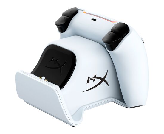 Зарядное устройство HyperX ChargePlay Duo для PS5 DualSense White (51P68AA), изображение 3