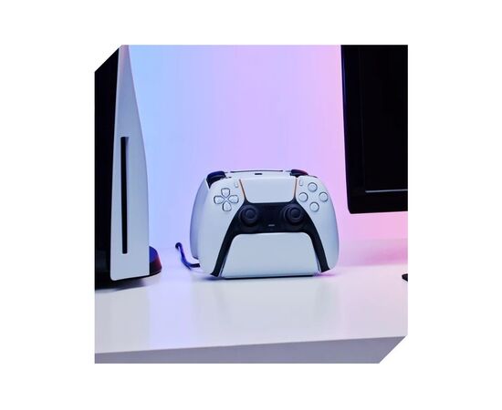 Зарядное устройство HyperX ChargePlay Duo для PS5 DualSense White (51P68AA), изображение 7