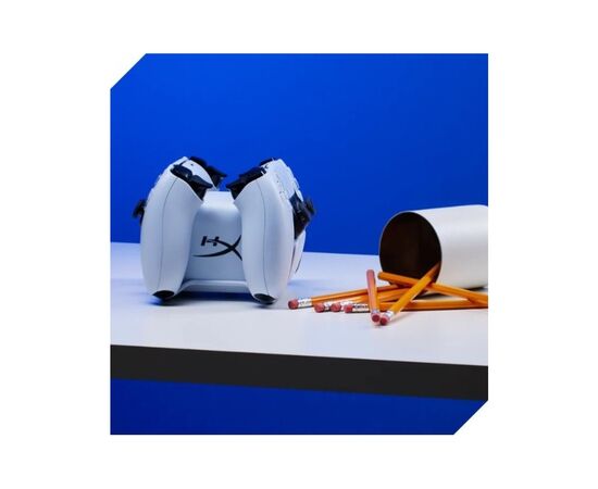 Зарядное устройство HyperX ChargePlay Duo для PS5 DualSense White (51P68AA), изображение 8
