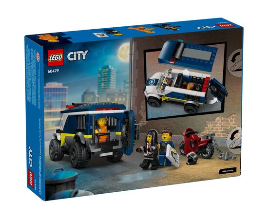Конструктор LEGO City Полицейский фургон для перевозки заключенных (60479), изображение 6