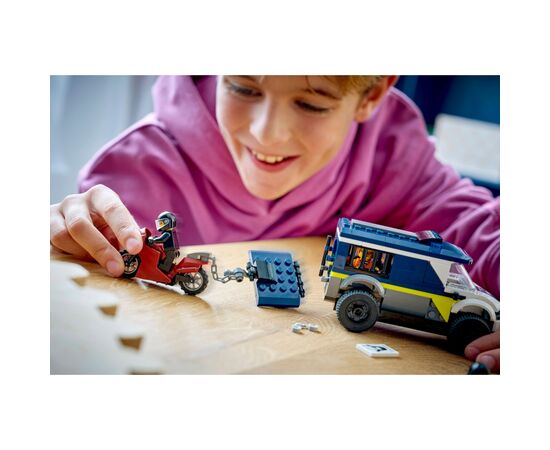 Конструктор LEGO City Полицейский фургон для перевозки заключенных (60479), изображение 8